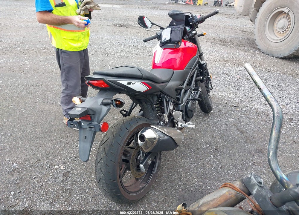 2017 SUZUKI SV650 VIN: JS1VP55A5H2100038