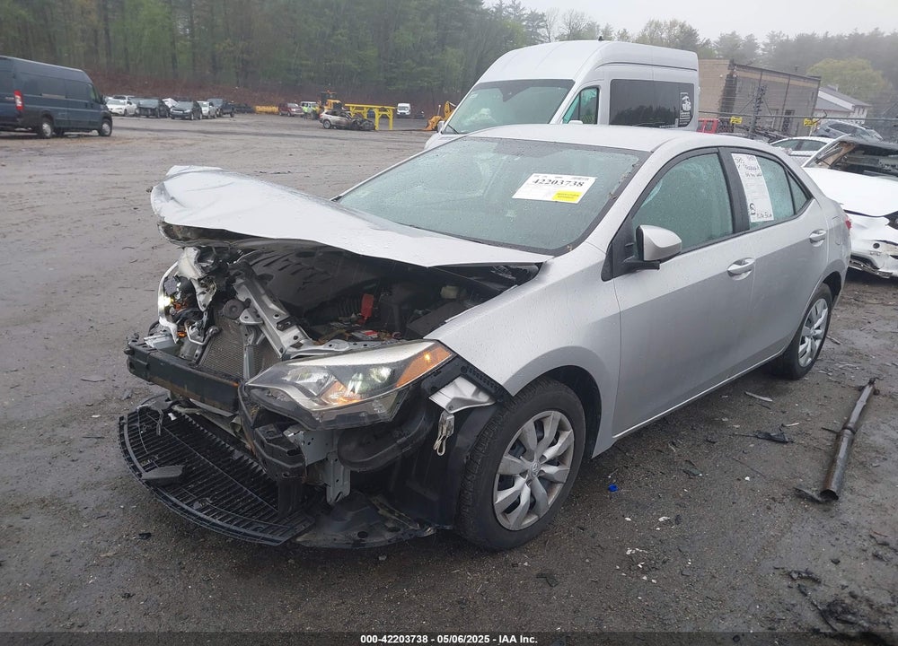 2016 TOYOTA COROLLA LE VIN: 2T1BURHE0GC695064