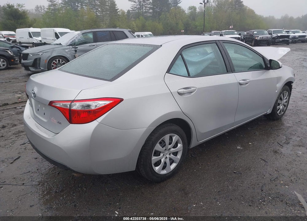 2016 TOYOTA COROLLA LE VIN: 2T1BURHE0GC695064