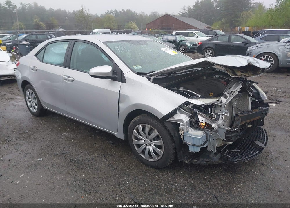2016 TOYOTA COROLLA LE VIN: 2T1BURHE0GC695064