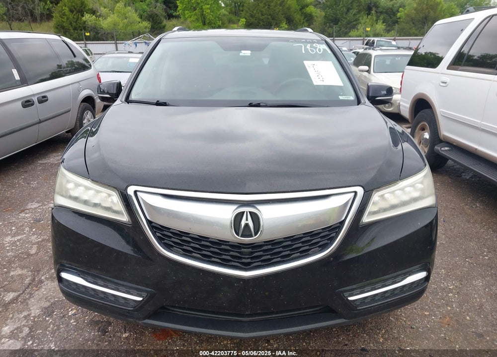 2014 ACURA MDX VIN: 5FRYD4H25EB047889