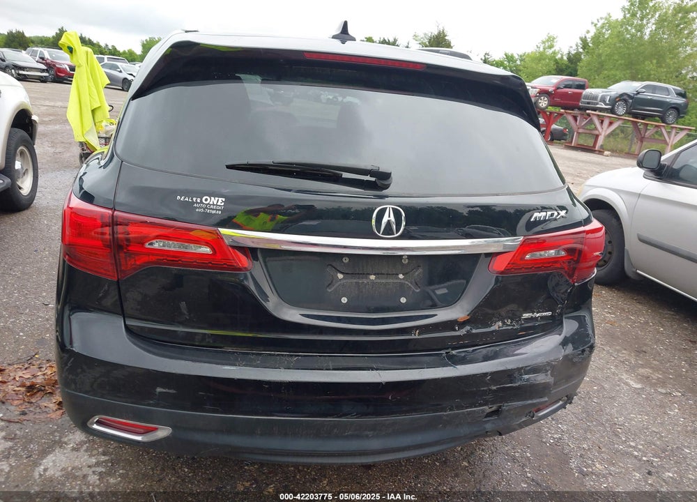 2014 ACURA MDX VIN: 5FRYD4H25EB047889