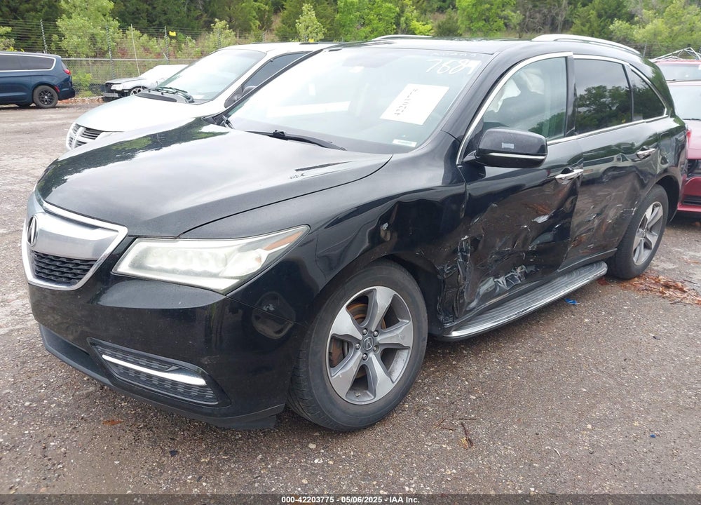 2014 ACURA MDX VIN: 5FRYD4H25EB047889