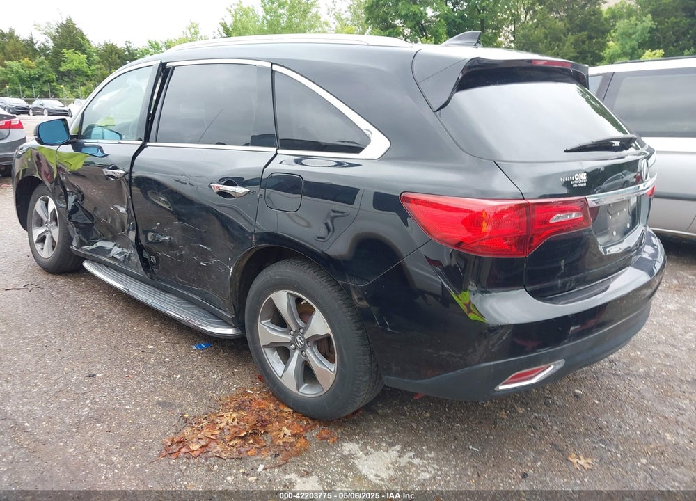 2014 ACURA MDX VIN: 5FRYD4H25EB047889