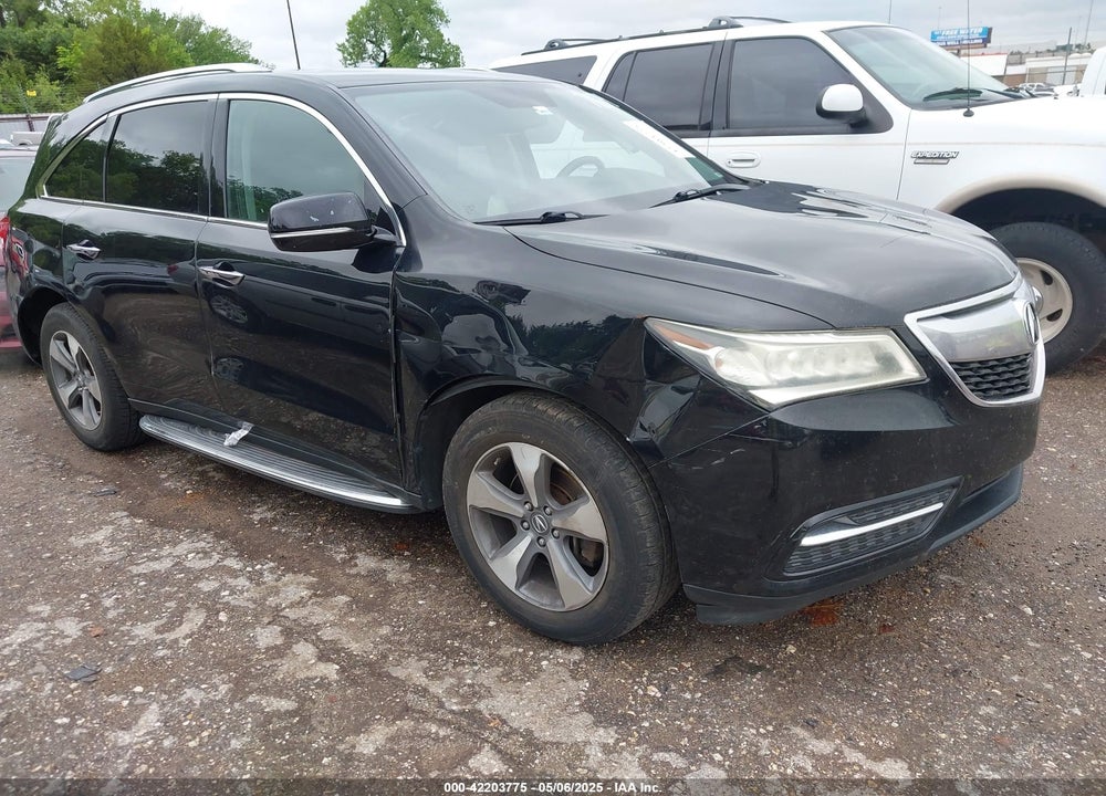 2014 ACURA MDX VIN: 5FRYD4H25EB047889