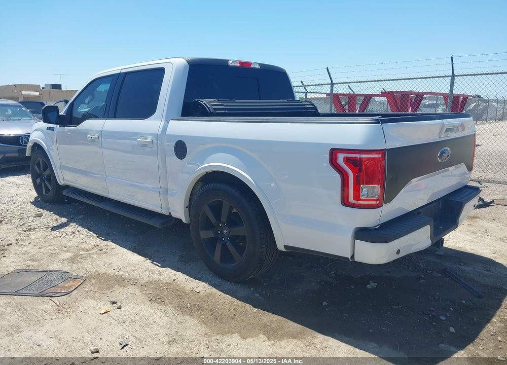 2015 FORD F-150 LARIAT VIN: 1FTEW1CG7FKD33862