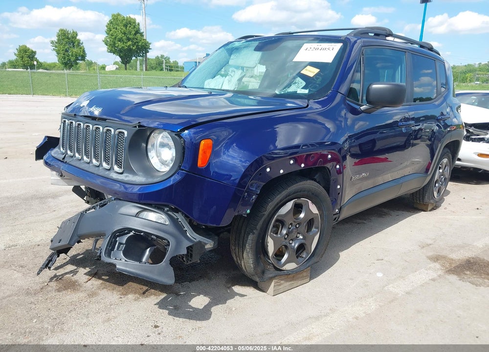 2016 JEEP RENEGADE VIN: ZACCJAAT7GPD63151