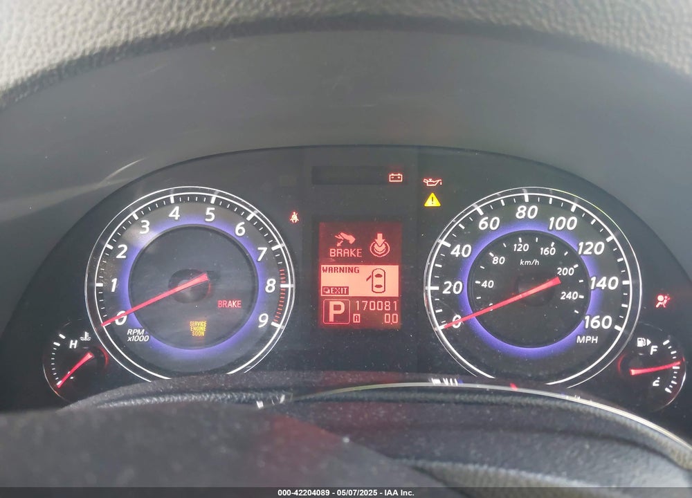 2008 INFINITI G37 VIN: JNKCV64E58M111170