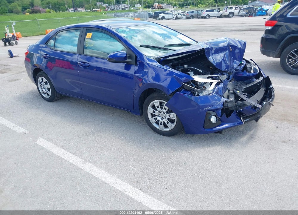 2015 TOYOTA COROLLA VIN: 2T1BURHE2FC356711