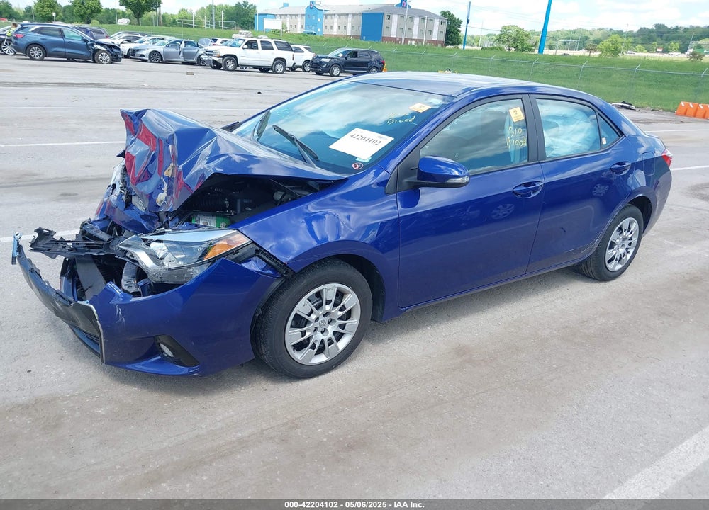 2015 TOYOTA COROLLA VIN: 2T1BURHE2FC356711