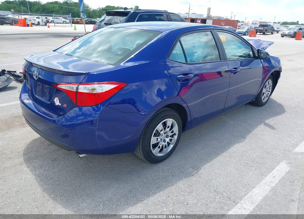 2015 TOYOTA COROLLA VIN: 2T1BURHE2FC356711
