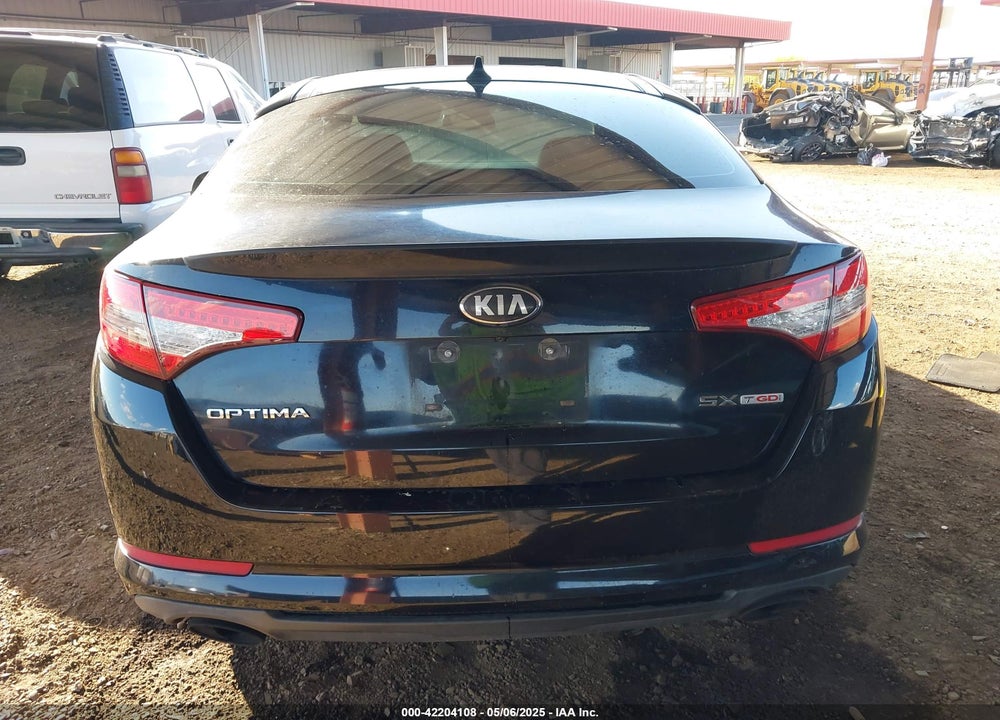 2013 KIA OPTIMA SX VIN: 5XXGR4A69DG209658
