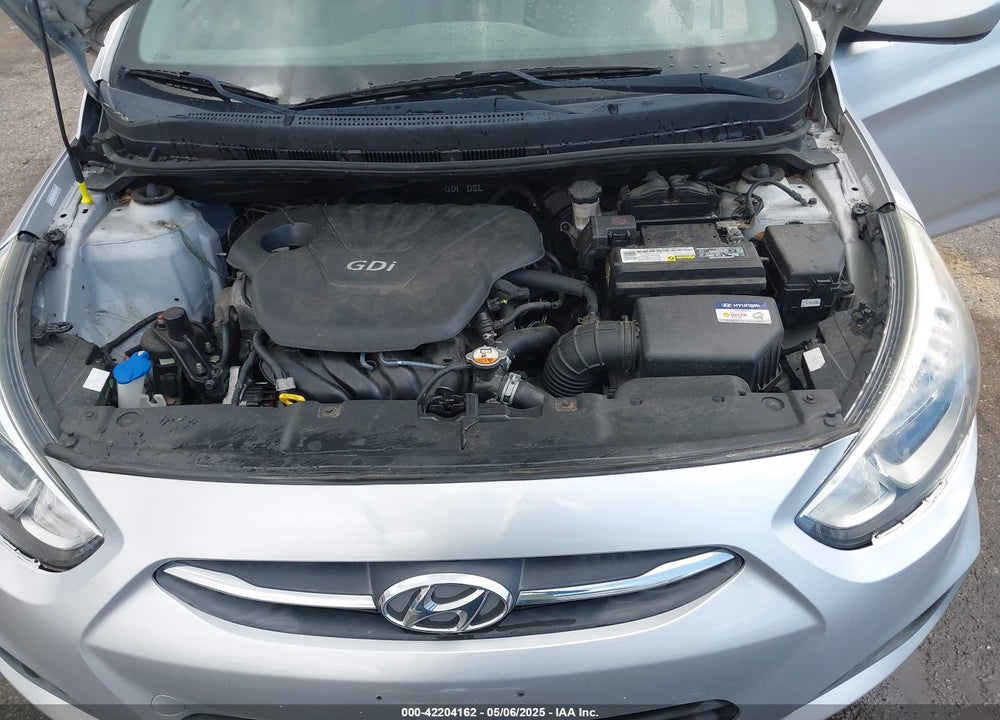 2015 HYUNDAI ACCENT GLS VIN: KMHCT4AE9FU881333