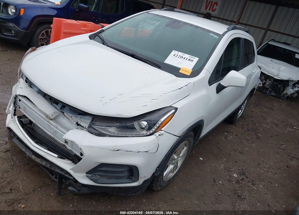 2022 CHEVROLET TRAX FWD LT VIN: KL7CJLSM4NB500909