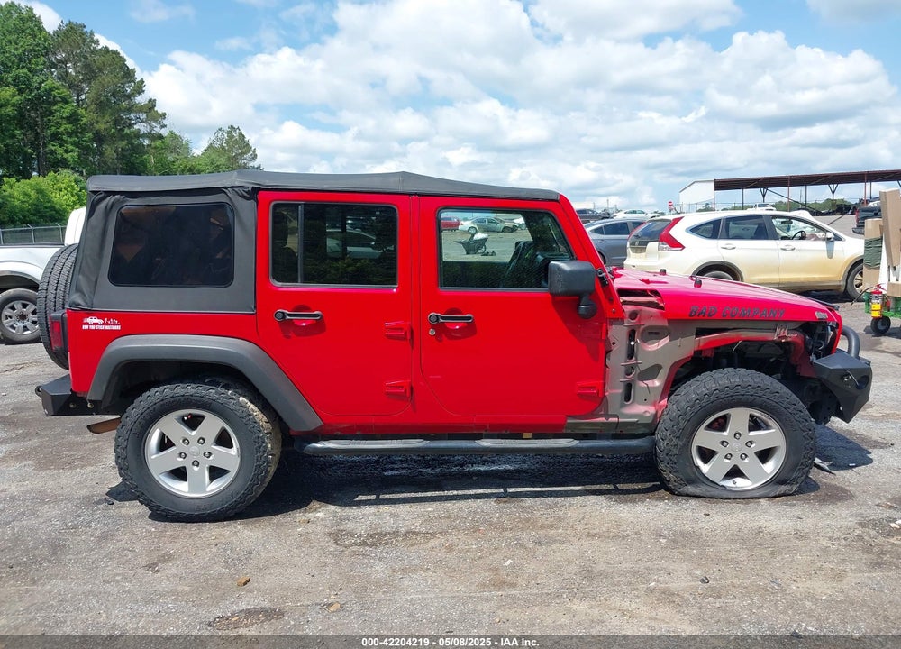 2012 JEEP WRANGLER UNLIMITED SPORT VIN: 1C4HJWDG9CL109067