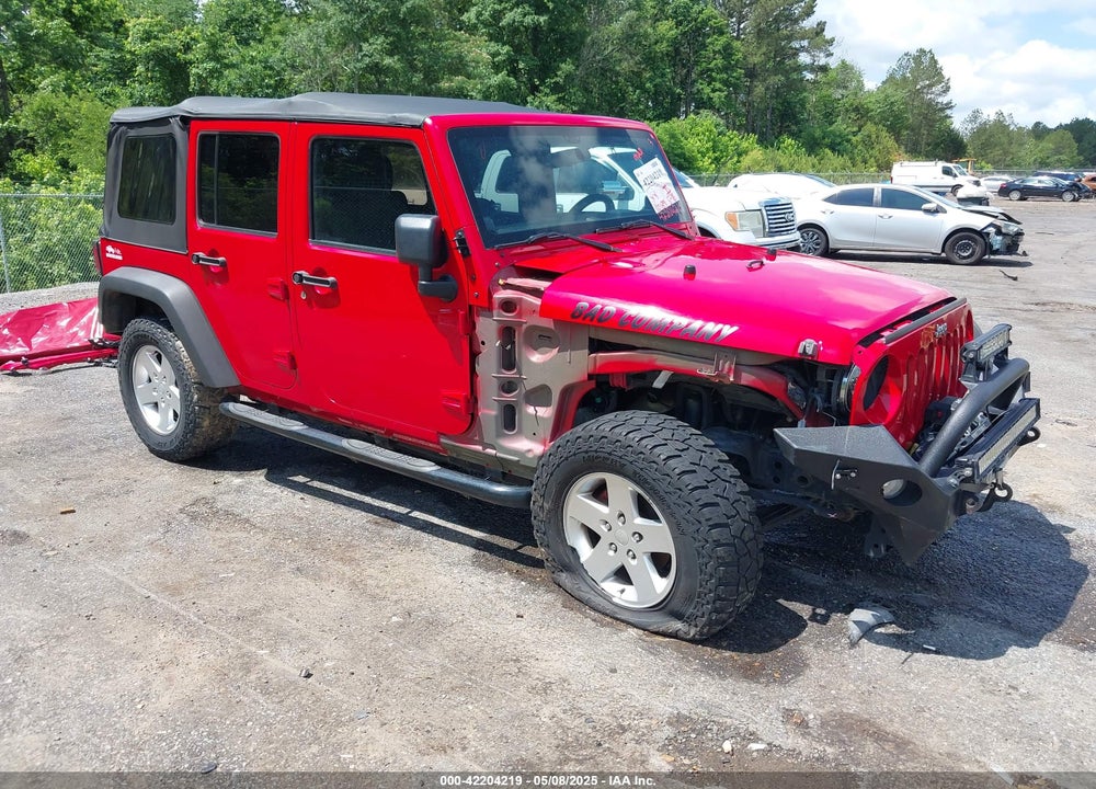 2012 JEEP WRANGLER UNLIMITED SPORT VIN: 1C4HJWDG9CL109067