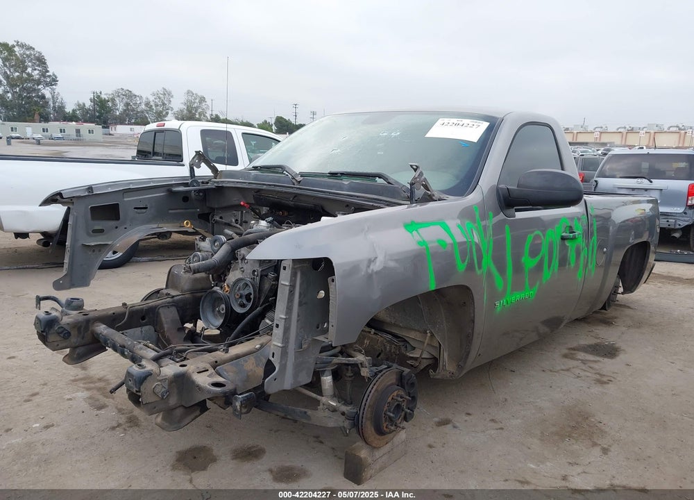 2013 CHEVROLET SILVERADO 1500 WORK TRUCK VIN: 1GCNCPEX6DZ244345