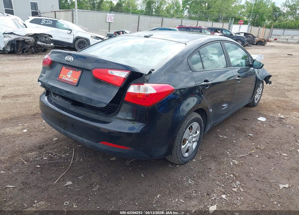 2016 KIA FORTE LX VIN: KNAFK4A63G5612685