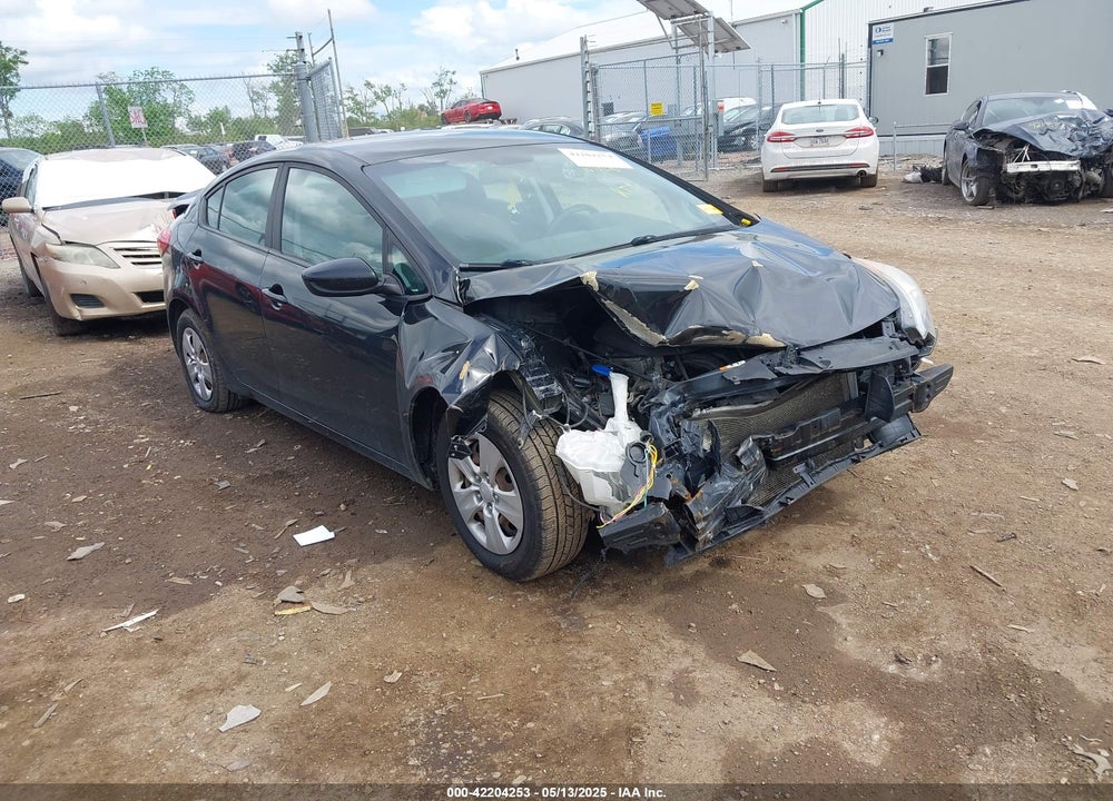 2016 KIA FORTE LX VIN: KNAFK4A63G5612685