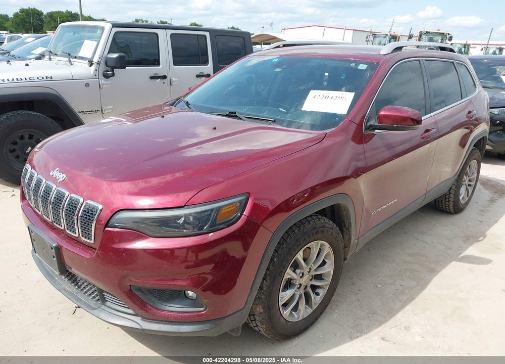 2021 JEEP CHEROKEE LATITUDE PLUS FWD VIN: 1C4PJLLB0MD155026
