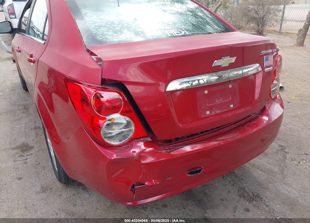 2015 CHEVROLET SONIC VIN: 1G1JC5SB6F4130866