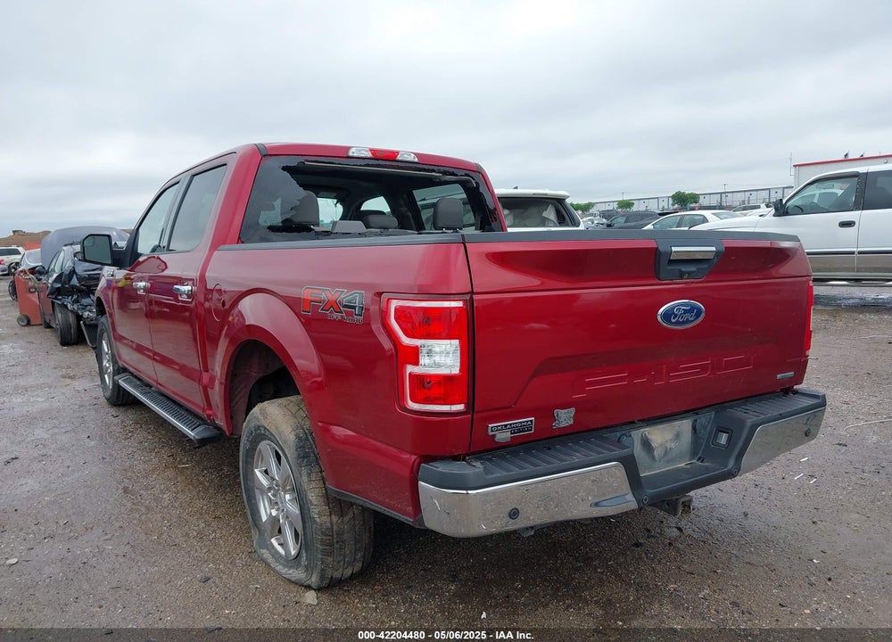 2018 FORD F-150 VIN: 1FTEW1EGXJKF27100