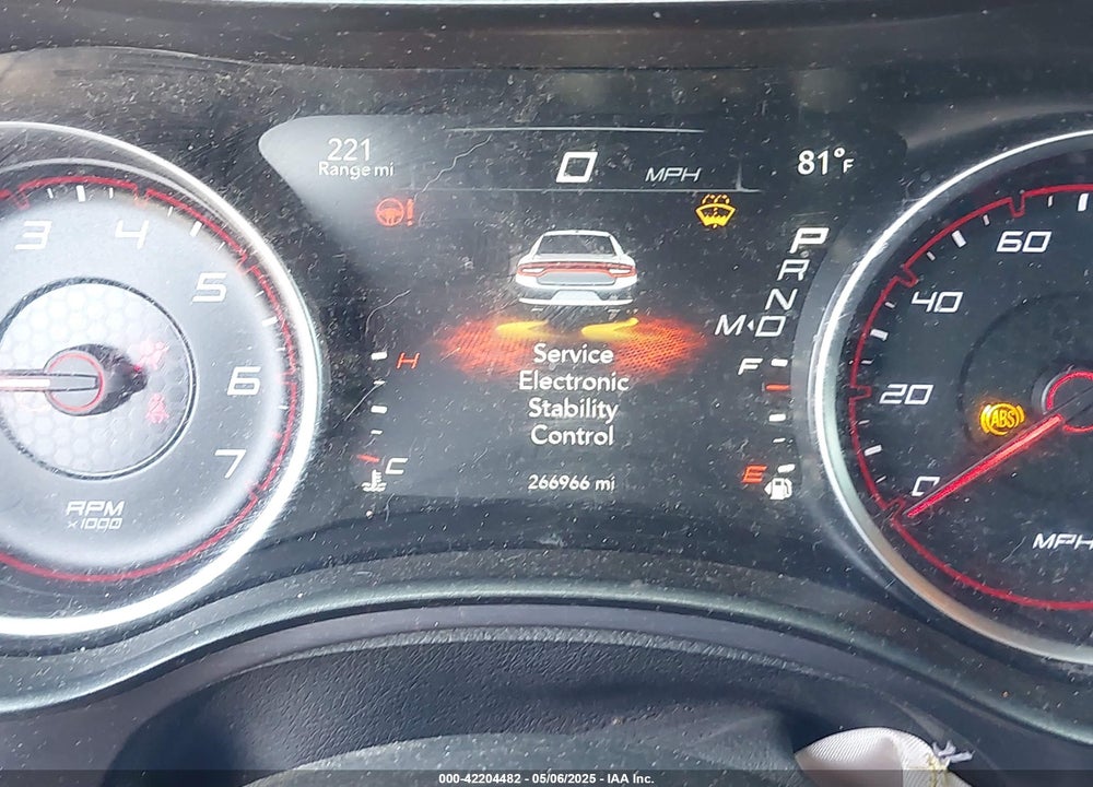 2016 DODGE CHARGER VIN: 2C3CDXBG2GH293320
