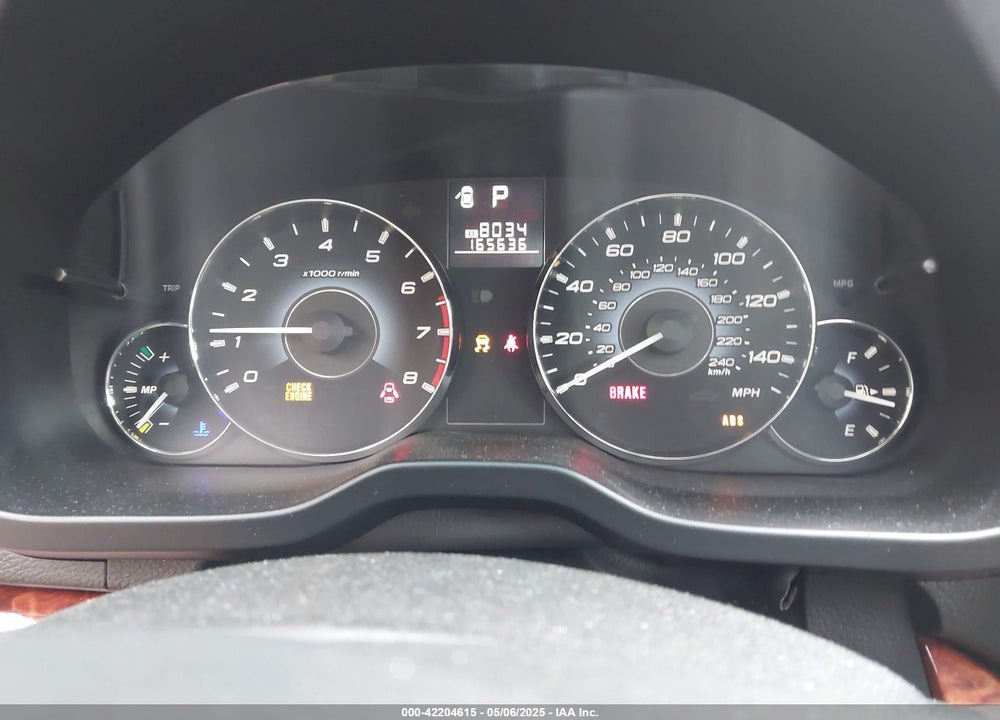 2010 SUBARU LEGACY VIN: 4S3BMBK61A3223920