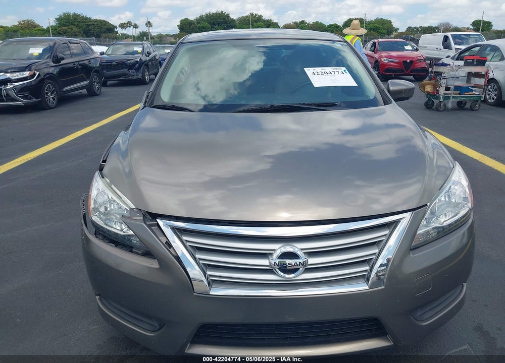 2015 NISSAN SENTRA SV VIN: 3N1AB7AP5FY341589
