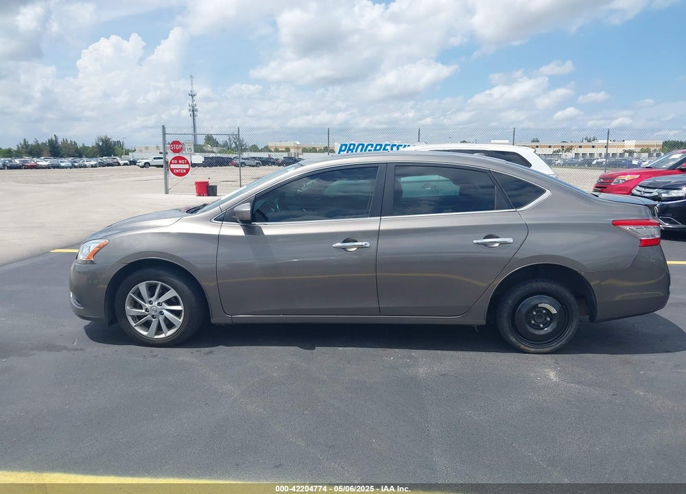 2015 NISSAN SENTRA SV VIN: 3N1AB7AP5FY341589