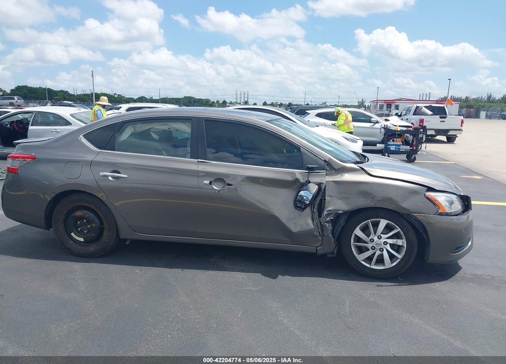2015 NISSAN SENTRA SV VIN: 3N1AB7AP5FY341589