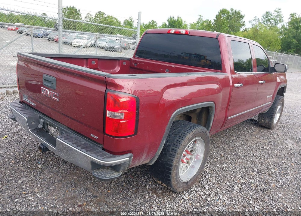 2015 GMC SIERRA 1500 SLT VIN: 3GTU2VEC8FG126381