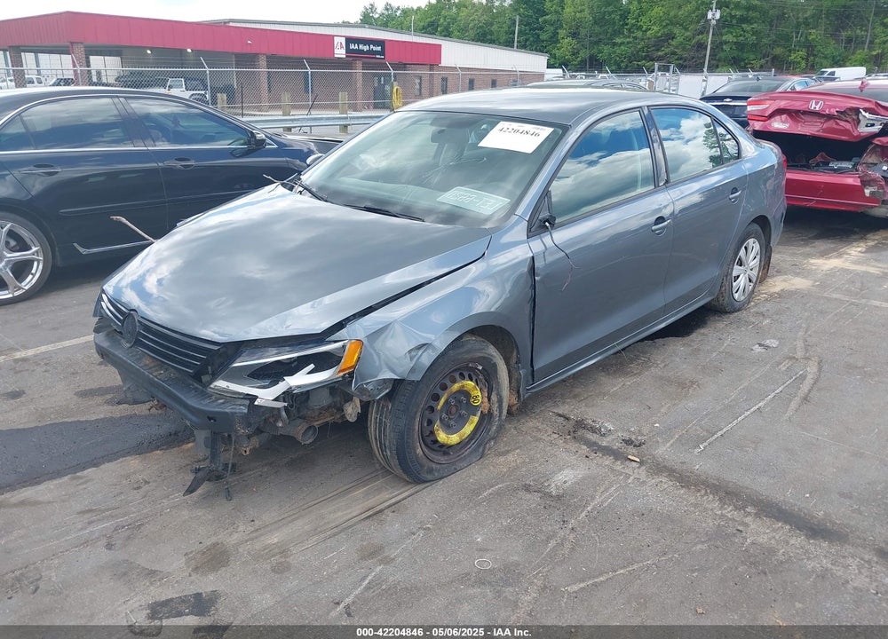 2014 VOLKSWAGEN JETTA 2.0L S VIN: 3VW2K7AJ3EM227865