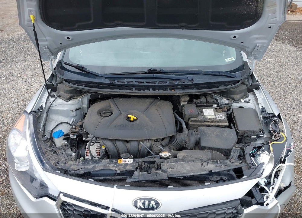2016 KIA FORTE VIN: KNAFK4A69G5502921