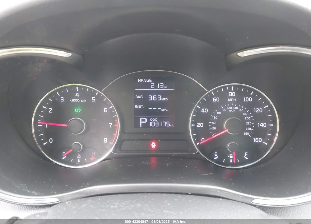 2016 KIA FORTE VIN: KNAFK4A69G5502921