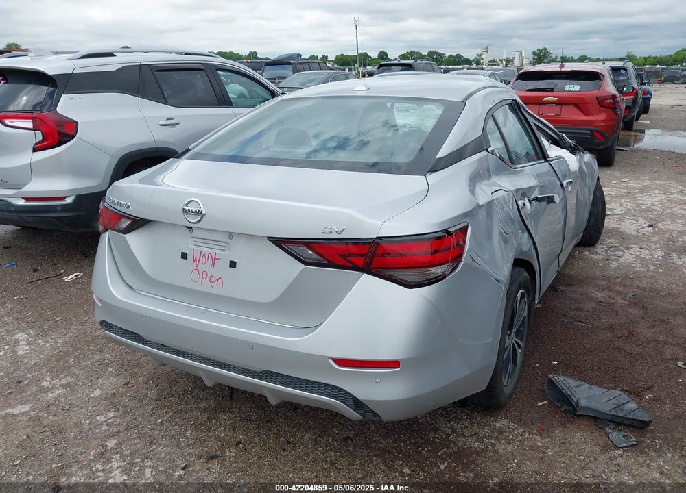 2023 NISSAN SENTRA SV XTRONIC CVT VIN: 3N1AB8CV6PY240998