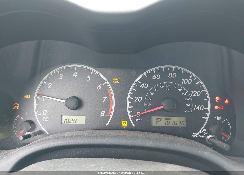 2009 TOYOTA COROLLA VIN: 2T1BU40E89C052754
