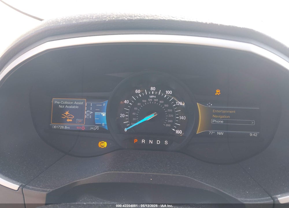 2020 FORD EDGE VIN: 2FMPK4J93LBB32553