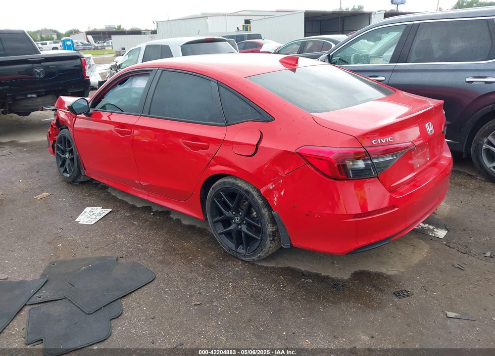 2022 HONDA CIVIC VIN: 2HGFE2F53NH610070