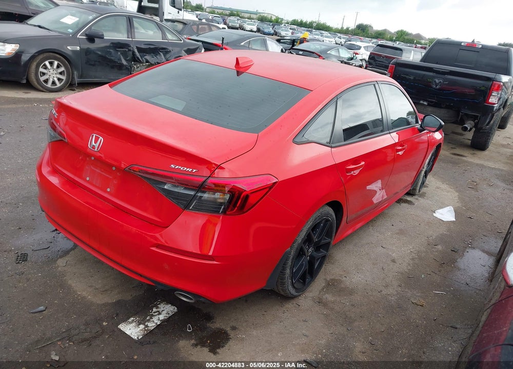 2022 HONDA CIVIC VIN: 2HGFE2F53NH610070