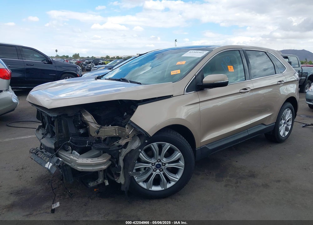 2020 FORD EDGE TITANIUM VIN: 2FMPK3K98LBB41063