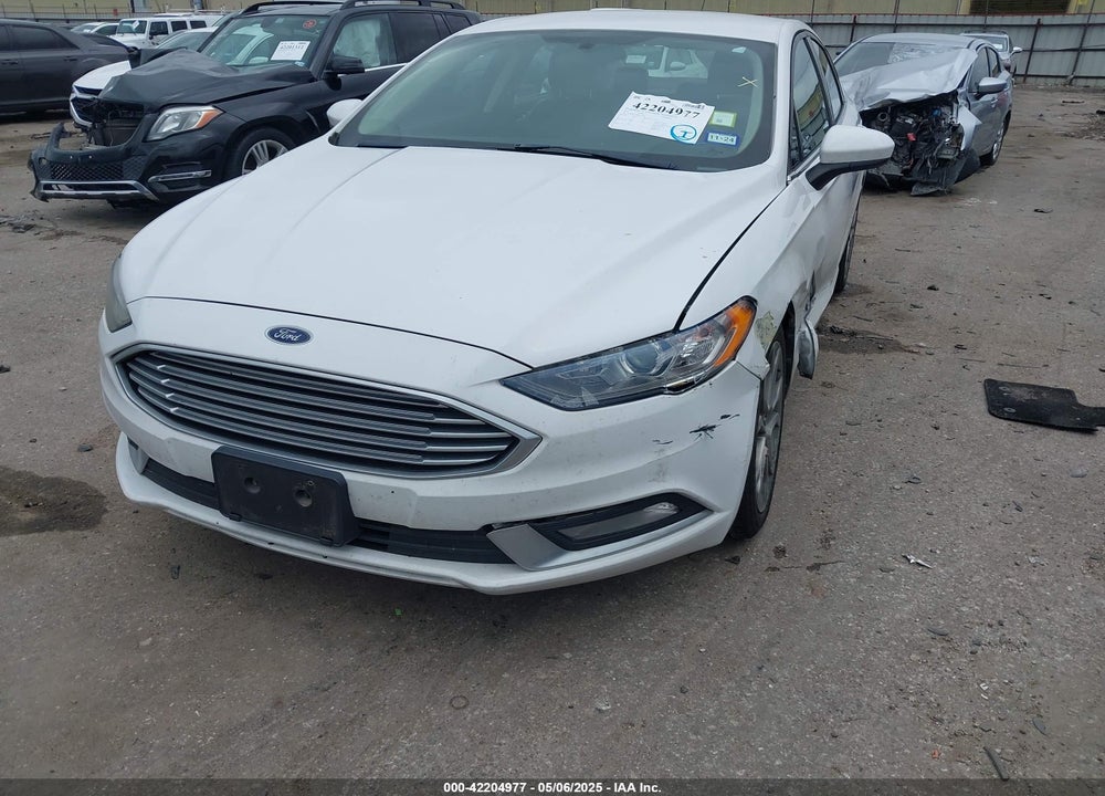 2017 FORD FUSION SE VIN: 3FA6P0H75HR254439