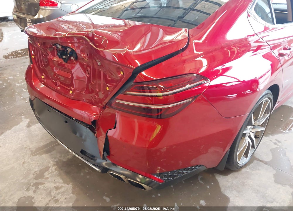 2022 GENESIS G70 2.0T AWD VIN: KMTG34TA3NU086889