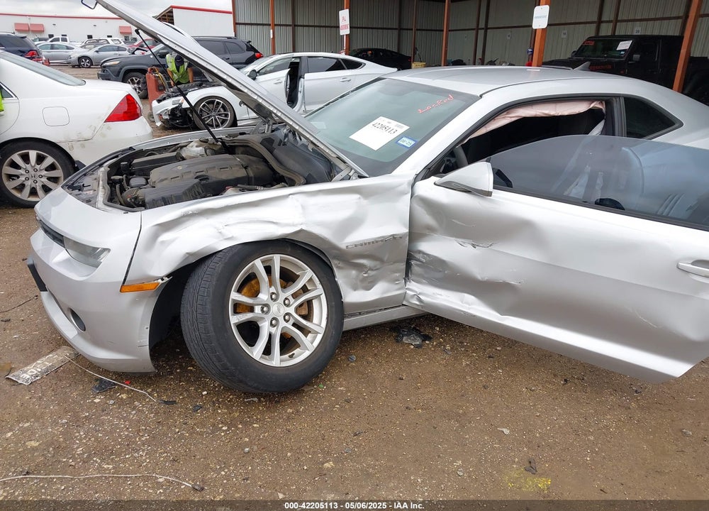 2015 CHEVROLET CAMARO 2LS VIN: 2G1FB1E32F9188329