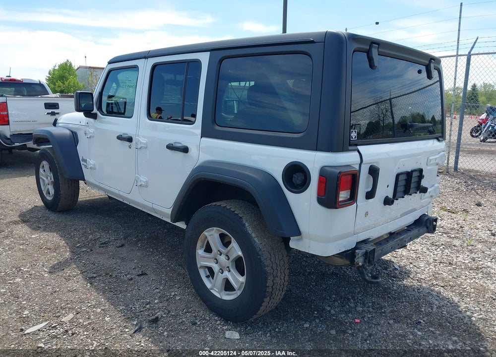 2019 JEEP WRANGLER UNLIMITED SPORT S 4X4 VIN: 1C4HJXDN5KW618297