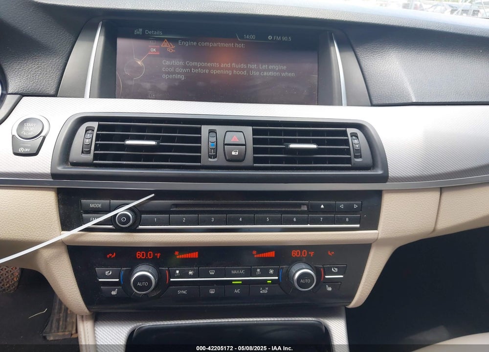 2016 BMW 535I VIN: WBA5B1C55GG129542