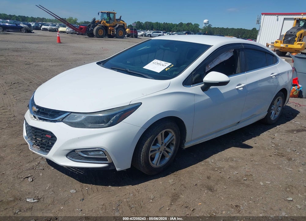 2016 CHEVROLET CRUZE LT AUTO VIN: 1G1BE5SM0G7323434