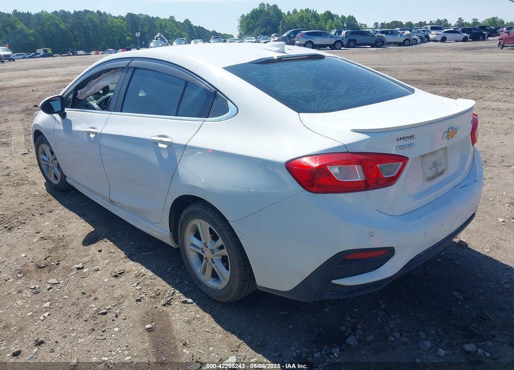 2016 CHEVROLET CRUZE LT AUTO VIN: 1G1BE5SM0G7323434
