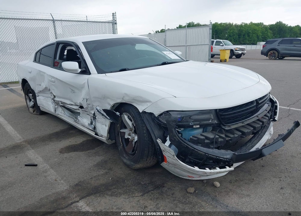 2016 DODGE CHARGER POLICE VIN: 2C3CDXAG0GH347392