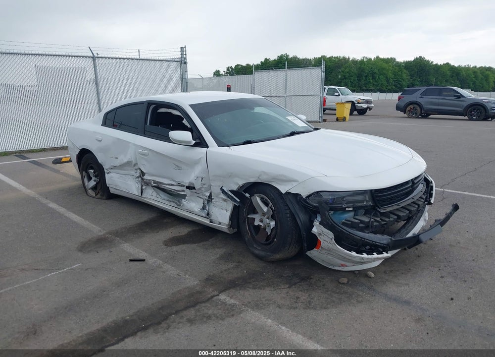 2016 DODGE CHARGER POLICE VIN: 2C3CDXAG0GH347392
